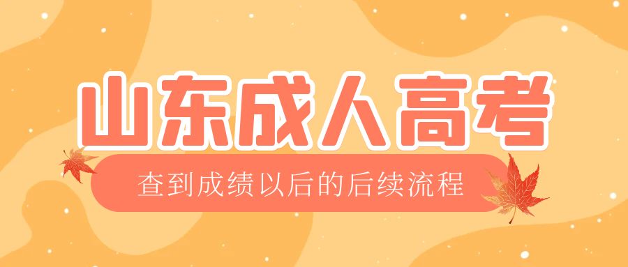 东阿成考查完成绩以后做什么，东阿成考网